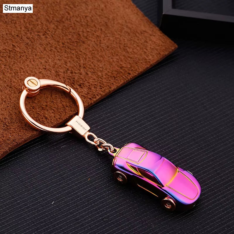 Car Keychain - Best Gift Men'S Metal High Quality Keychain Key Holder Zinc Alloy Pendant Couple Key Chain (With Box) 17385