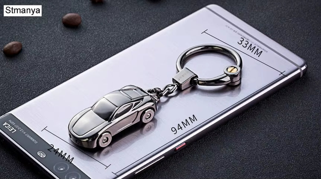 Car Keychain - Best Gift Men'S Metal High Quality Keychain Key Holder Zinc Alloy Pendant Couple Key Chain (With Box) 17385