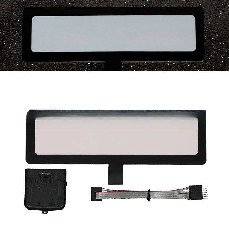 Led Luminous Stickers Wanted Five-star El Cold Light Film Car Stickers Car Window Windshield Lighting Decoration