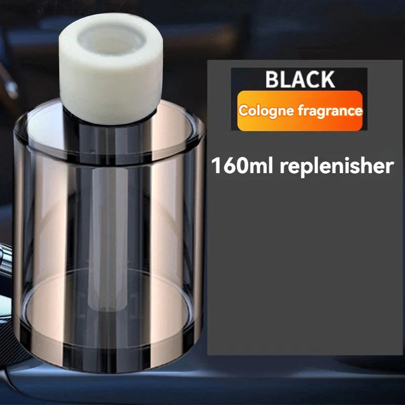 Smart Car Air Freshener AI USB Rechargeable Car Aroma Diffuser Smart Eyes 4 Levels of Adjustable Intelligent Car Diffuser Gift