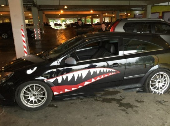 Body Stickers  Personality Latte Art Creative Body Stickers