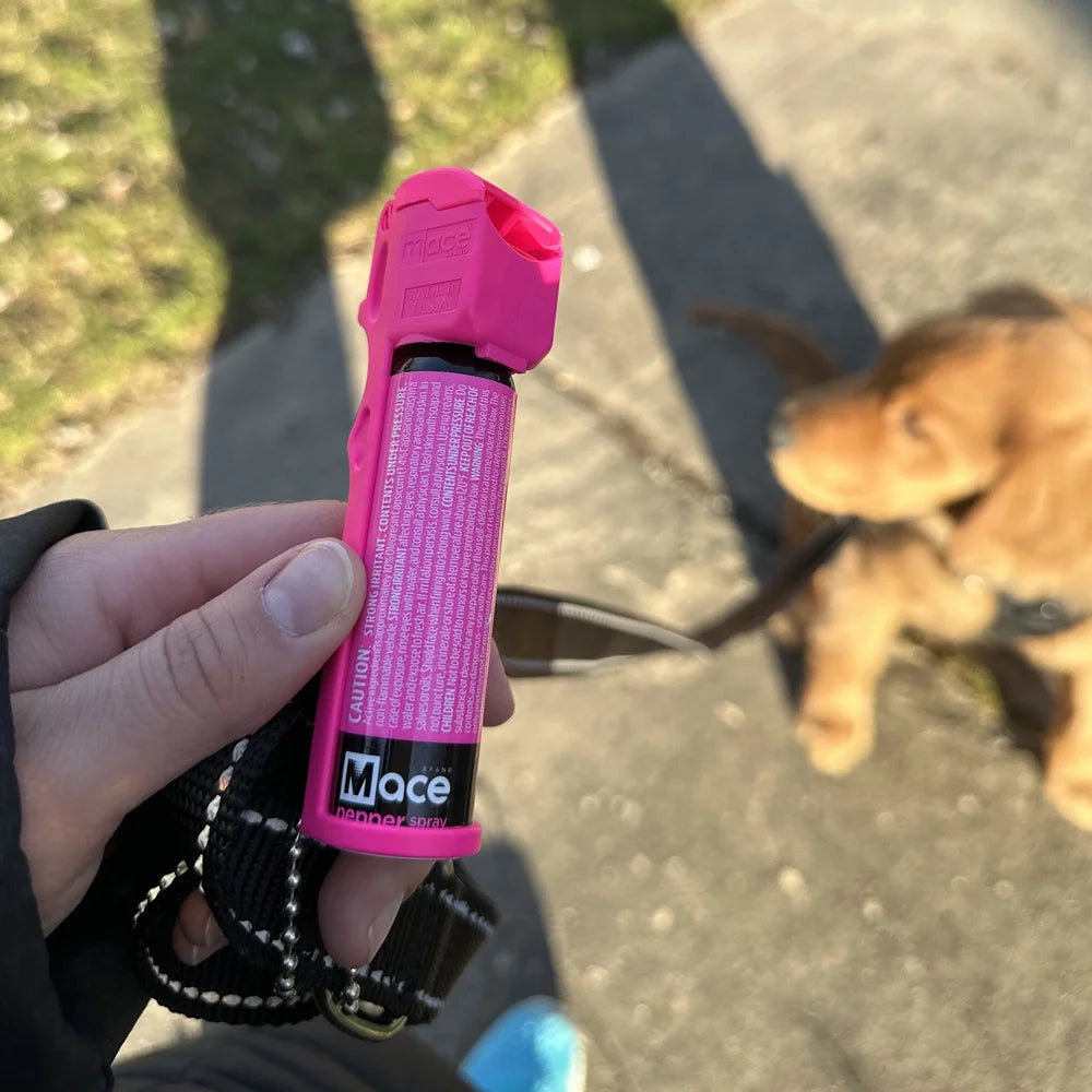 Brand Pepperguard Pepper Spray - Pink - Police Strength OC Pepper Formula, UV Detection Dye