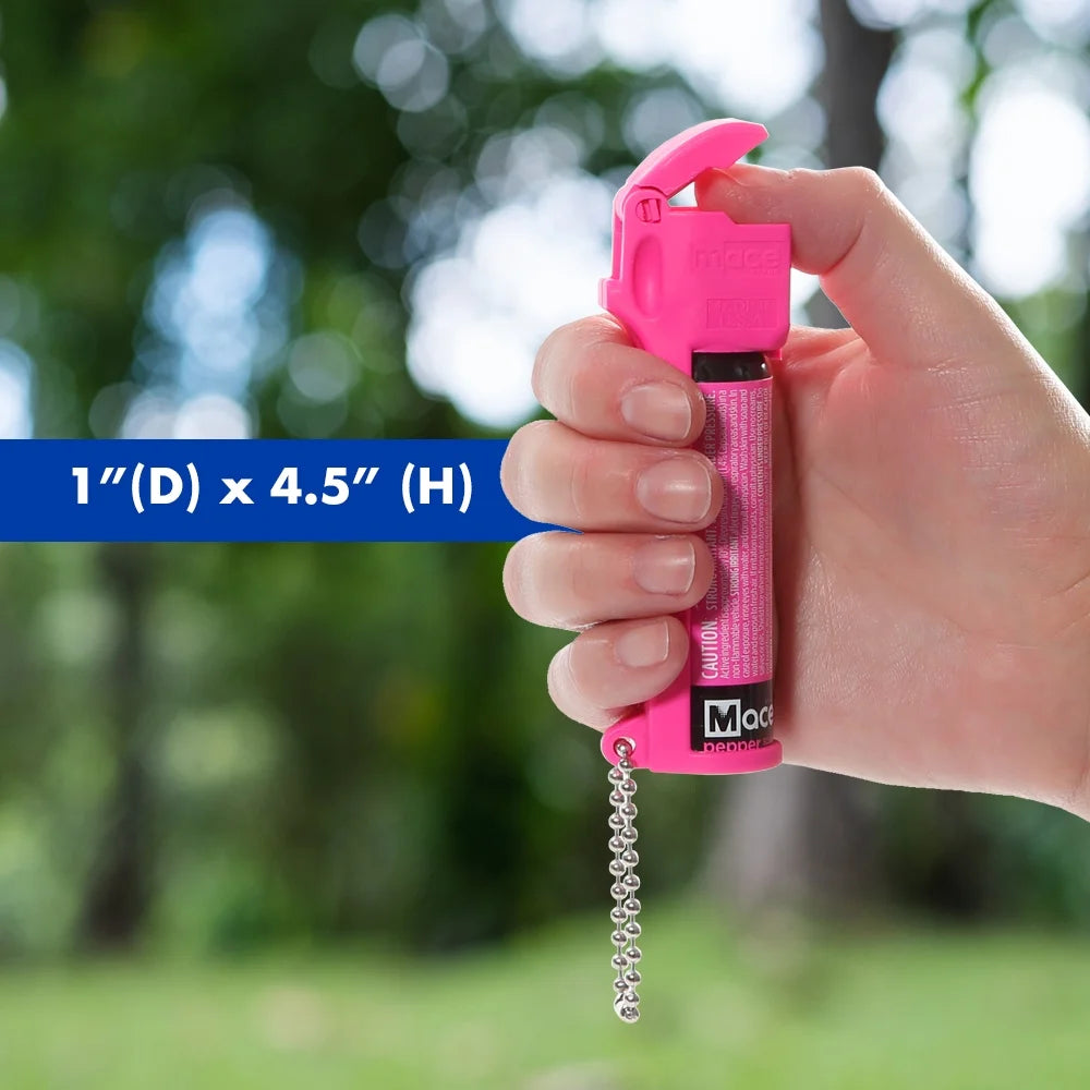 Brand Pepperguard Pepper Spray - Pink - Police Strength OC Pepper Formula, UV Detection Dye