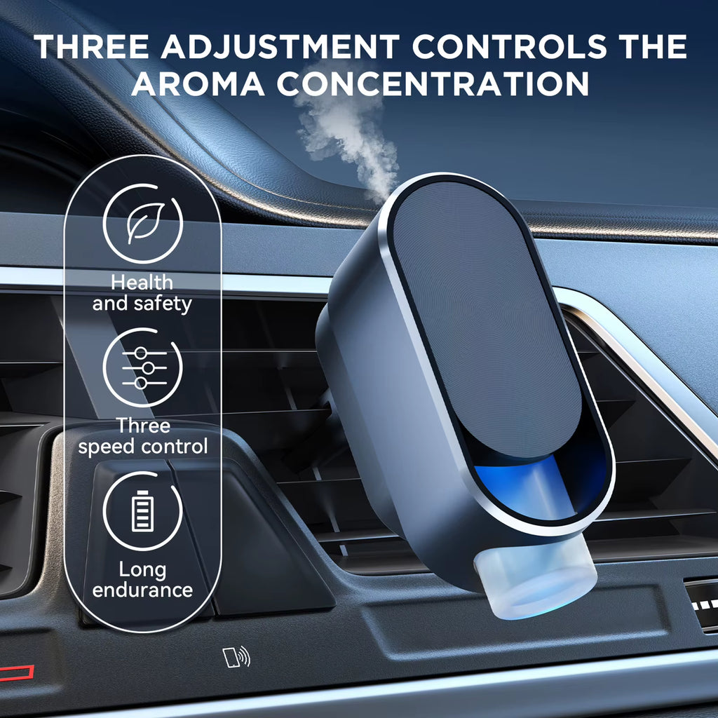 Smart Sensing Car Fragrance Diffuser Removed Odor Efficiently for Car Adjustable Car Aroma Diffuser with Three Levels