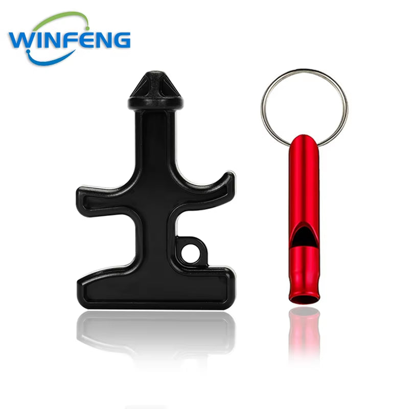 Strong Nylon Self Defense Supplies Self-Defense Stinger Duron Drill Protection Tool Key Chain for Womens Self Defence