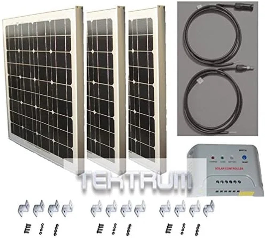 UNIVERSAL 150W 36V SOLAR PANEL BATTERY CHARGER KIT for GOLF CART