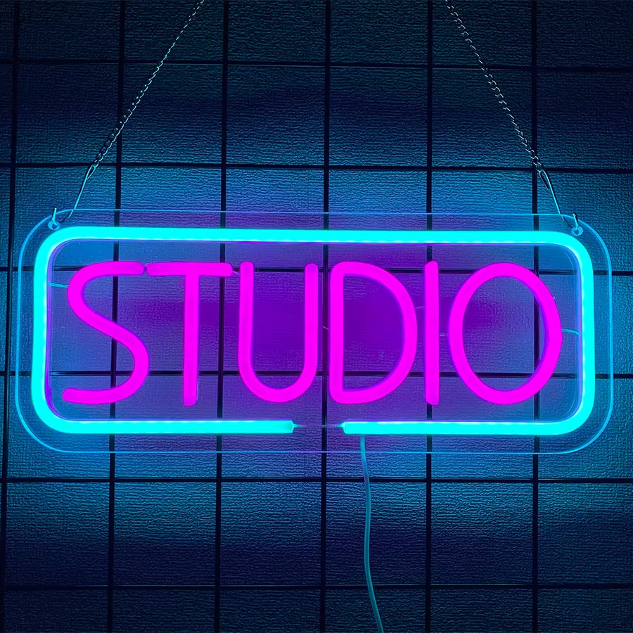 On Air Neon Sign, Led Live Recording Light Icon, Used for Decor of Game Room, Studio, Bar and Podcast Wall Decor,Usb Powered