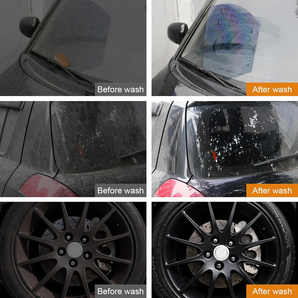 14PCS Wheel Brush Kit for Cleaning Wheel and Tire, Car Detailing Brushes, Wheel and Rim Brush, Tire Brush, Bendable Durable Car Wheel Rim Cleaner Brush Kit,Car Detailing Cleaning Brush Supplies Set