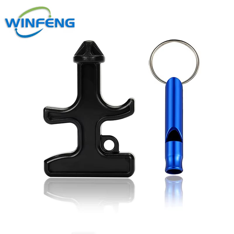 Strong Nylon Self Defense Supplies Self-Defense Stinger Duron Drill Protection Tool Key Chain for Womens Self Defence