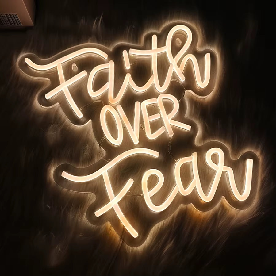 LED Cross Neon Sign for Wall Decor USB Powered LED Neon Light Signs Light up Sign for Bedroom Neon Wall Signs for Birthday Party