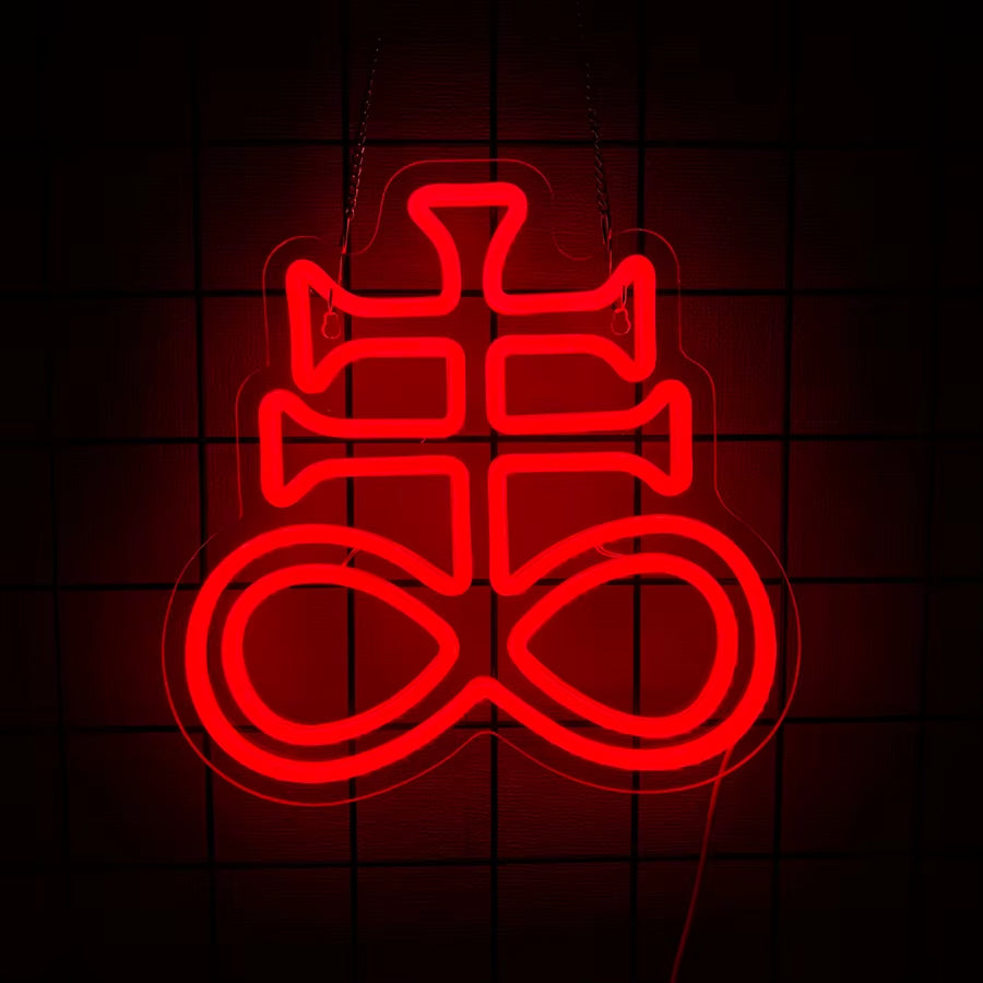 LED Cross Neon Sign for Wall Decor USB Powered LED Neon Light Signs Light up Sign for Bedroom Neon Wall Signs for Birthday Party